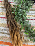 Rastas Marrones con Puntas Degradadas