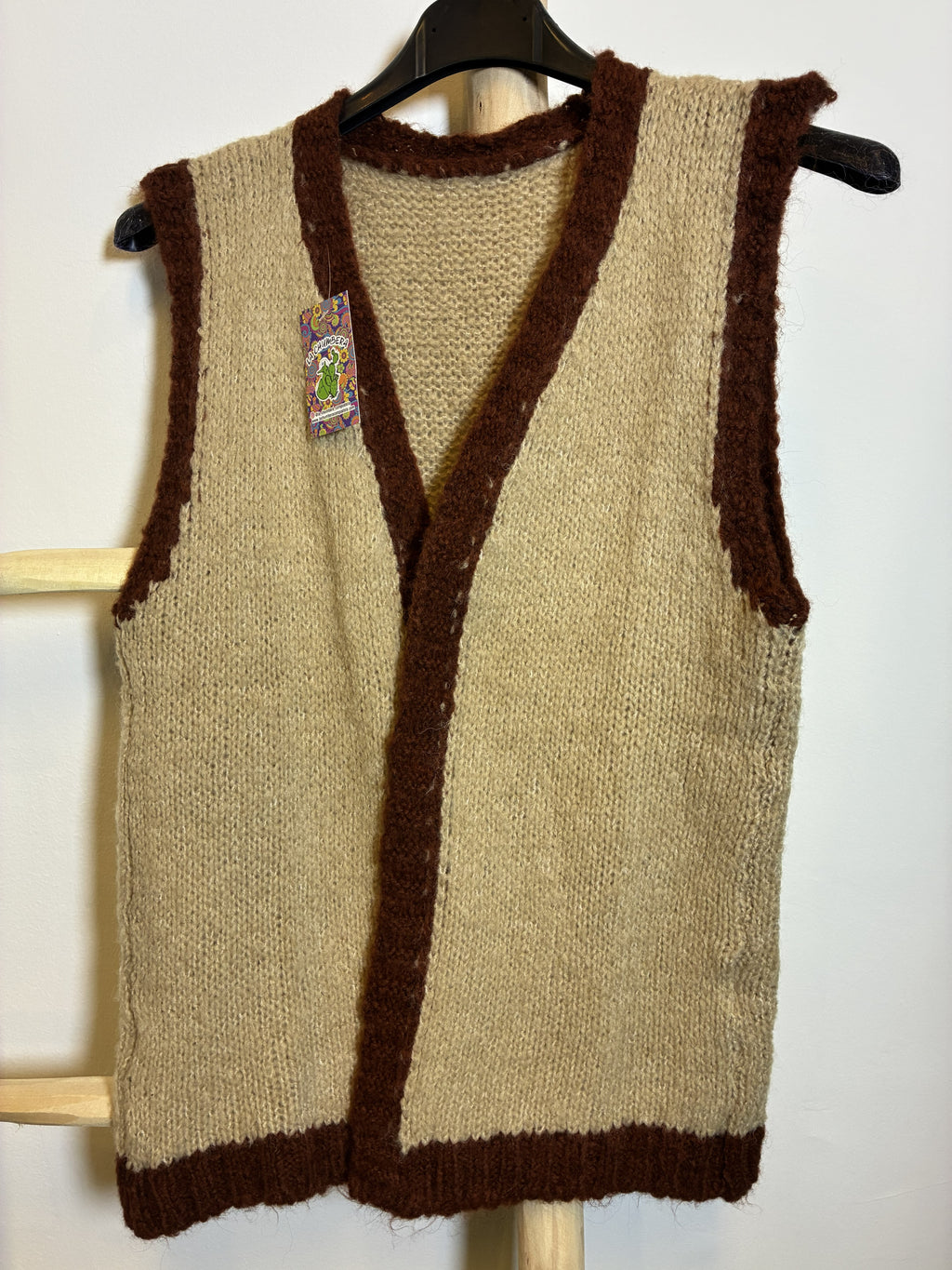 Chaleco Boho Bicolor de Punto
