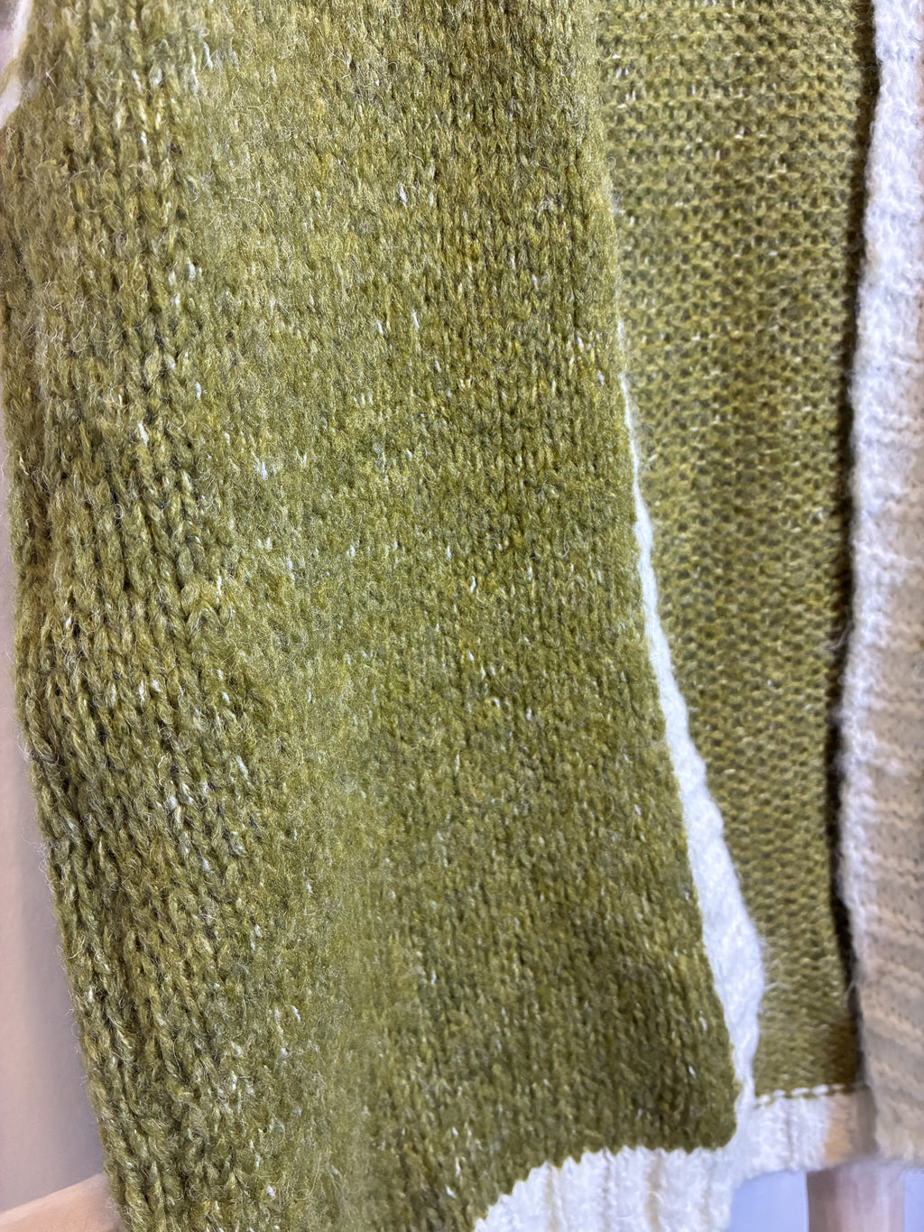 Chaleco Boho Bicolor de Punto