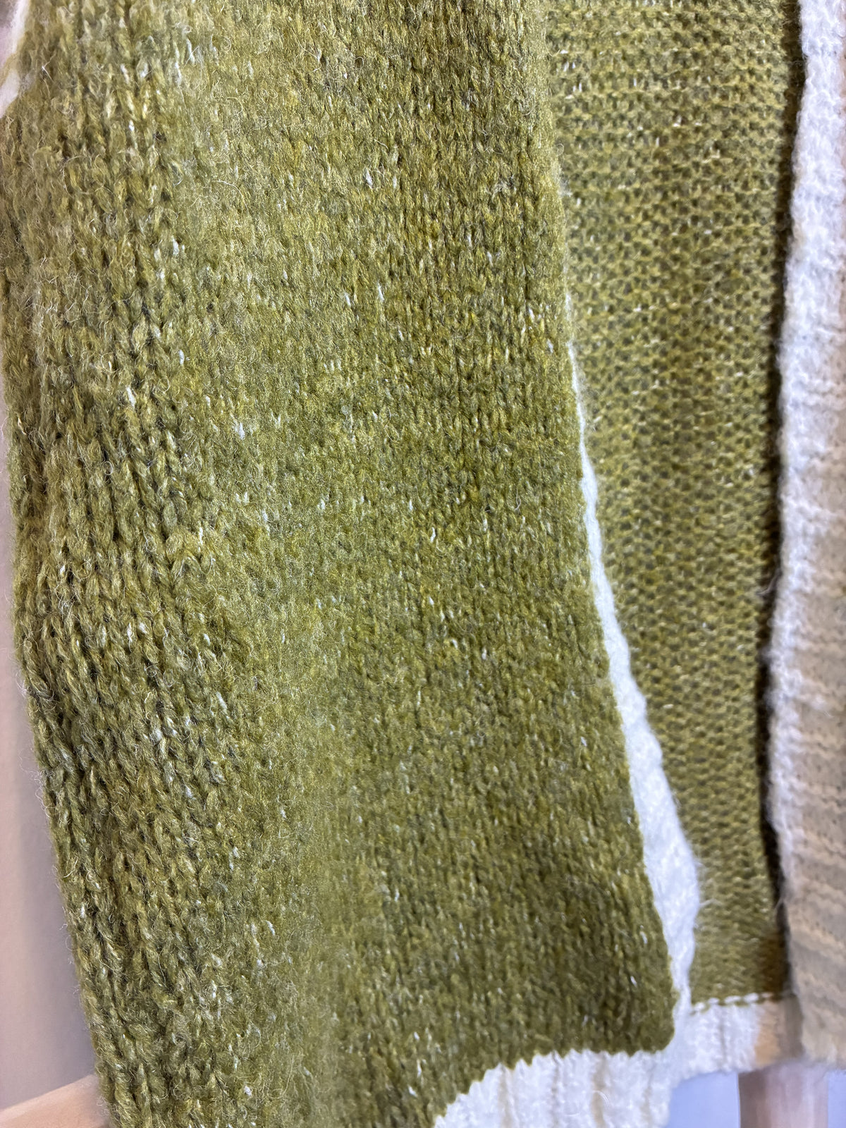 Chaleco Boho Bicolor de Punto