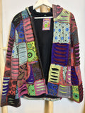 Chaqueta Patchwork Festival con Capucha