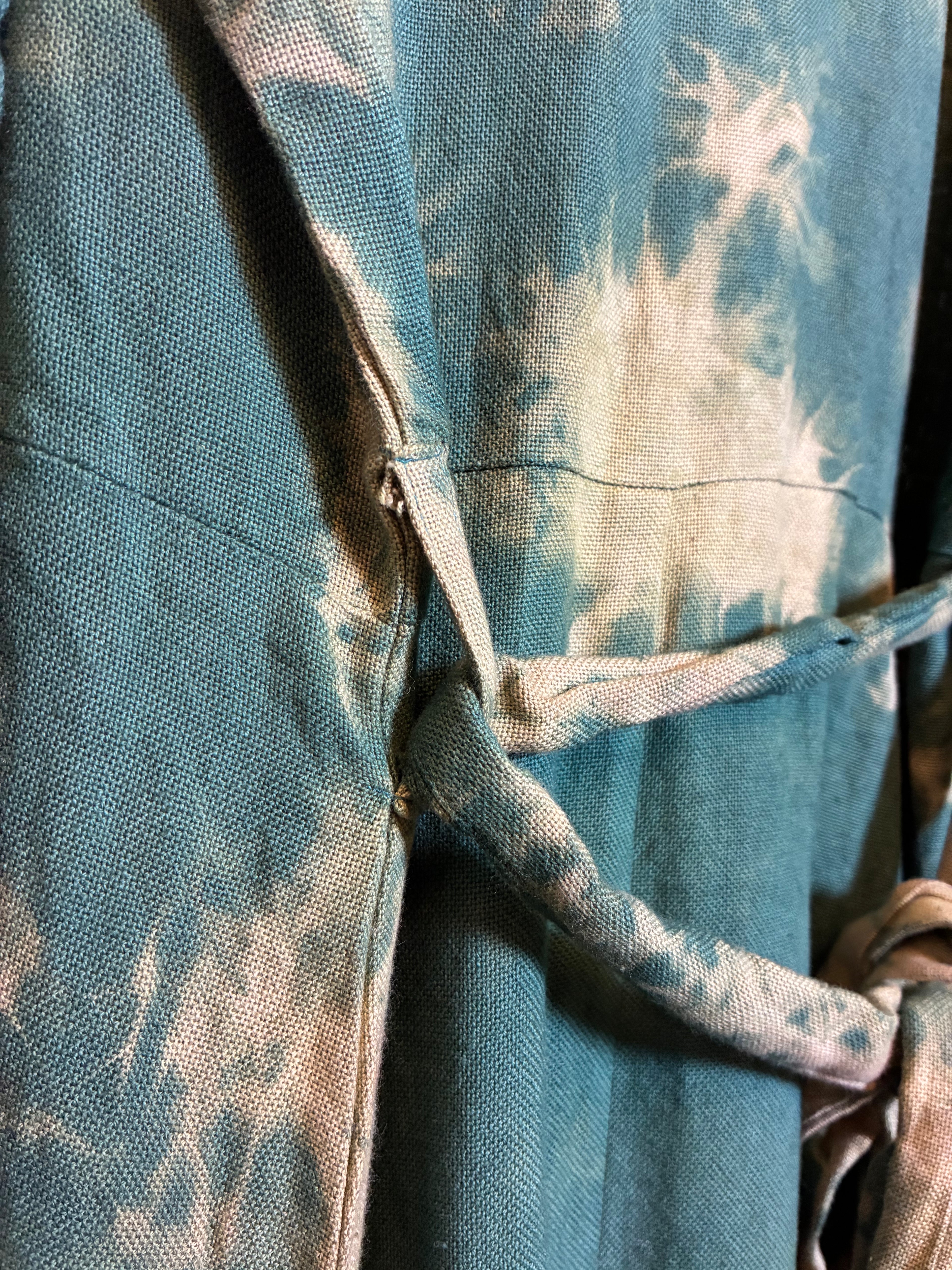 Vestido Camisero Tie-Dye Serpiente