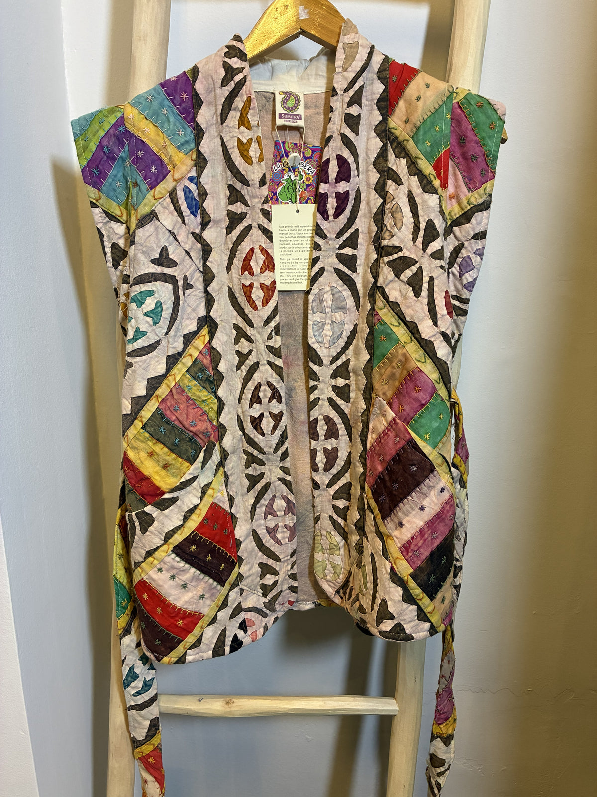 Chaleco Patchwork Nomad