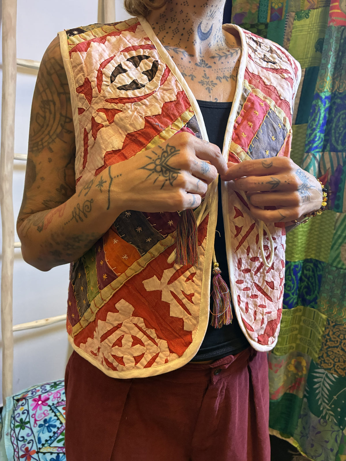 Chaleco Patchwork Jaipur