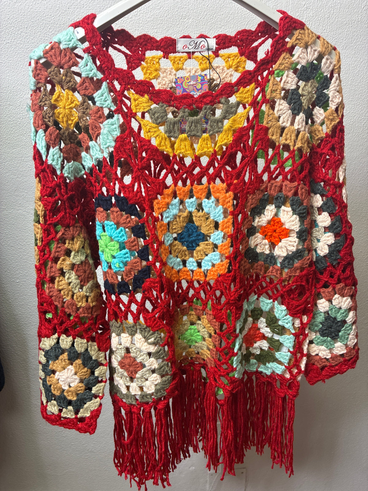 Jersey Granny Crochet Flecos