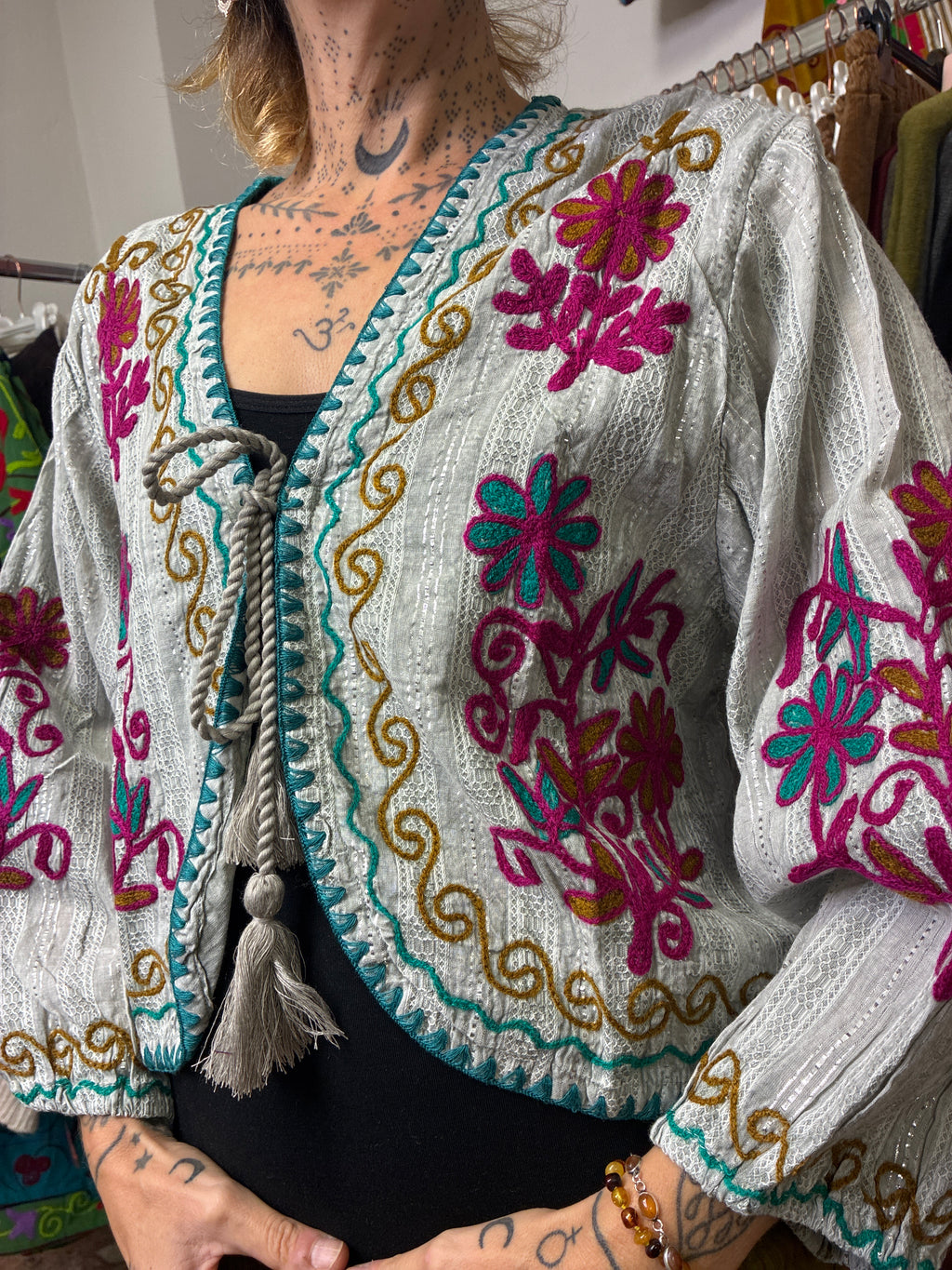 Blusa Suzaní Jardín Nómada