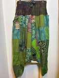 Pantalón Baggy Patchwork Bosque