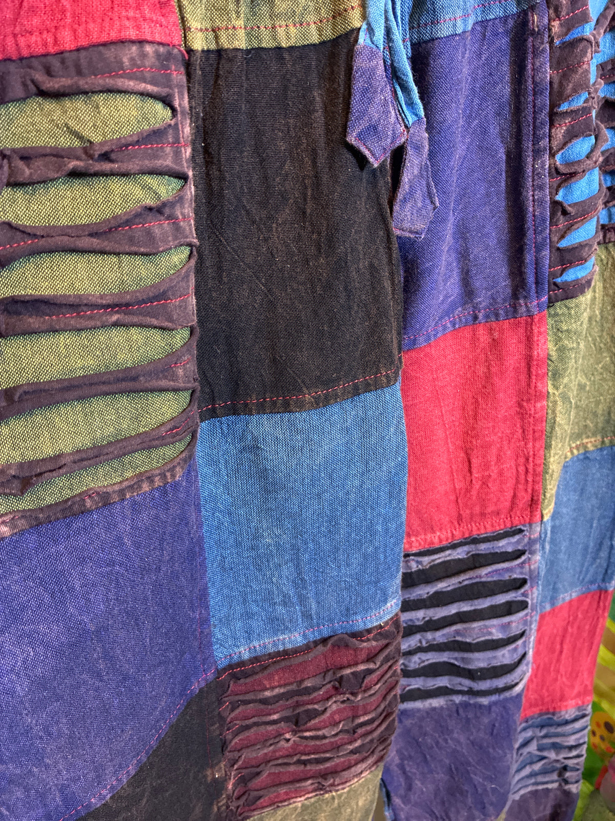 Pantalón Patch Étnico