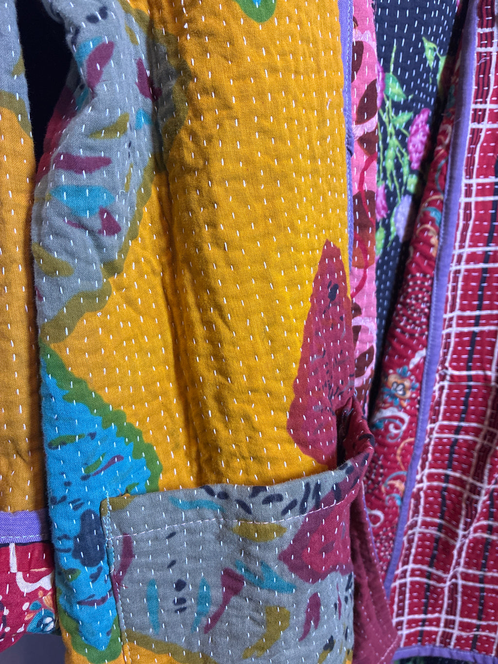 Kimono Kantha Reversible Patch