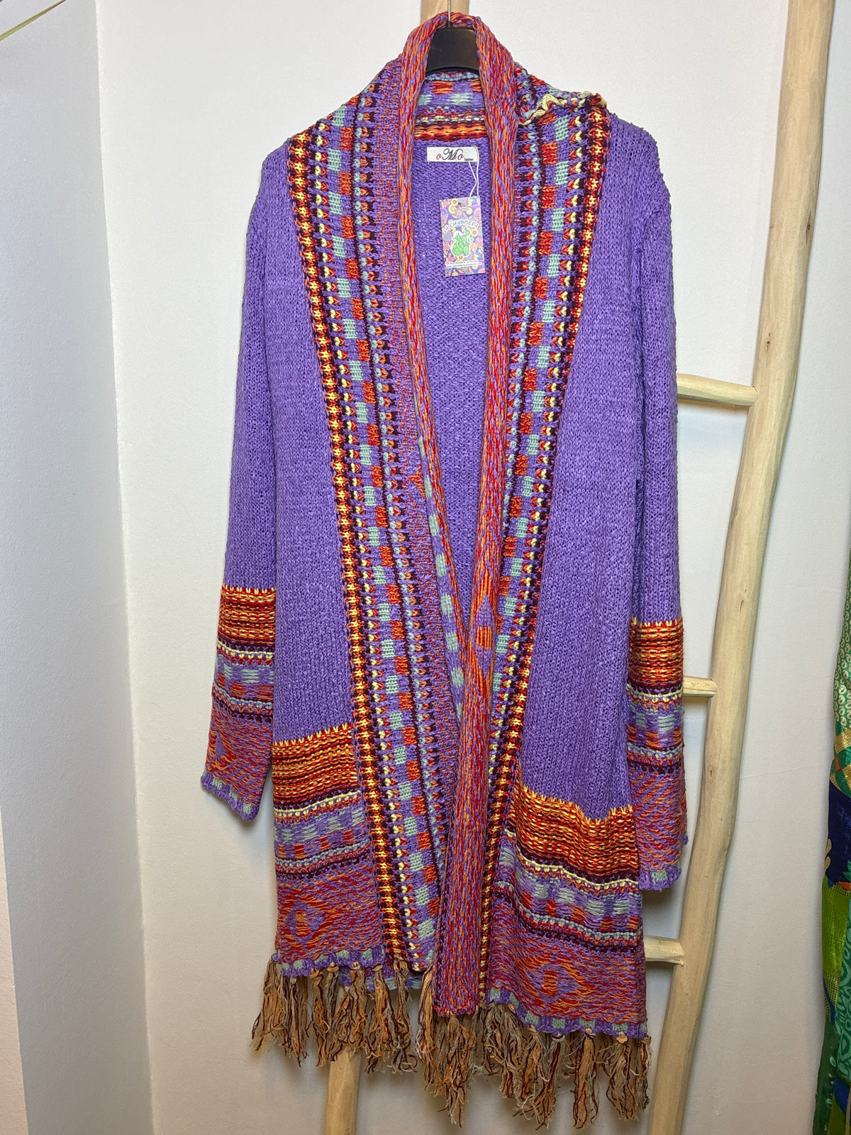 Chaqueta larga boho Mística