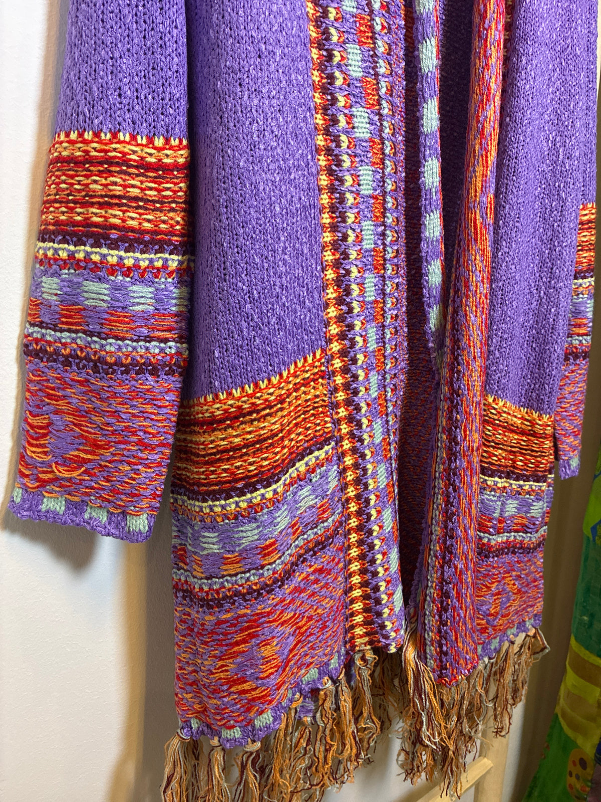 Chaqueta larga boho Mística
