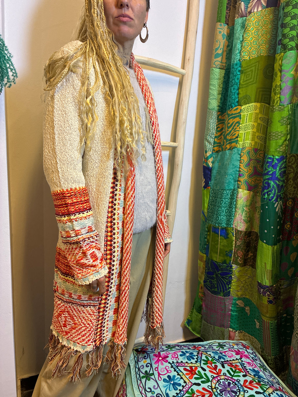 Chaqueta larga boho Mística