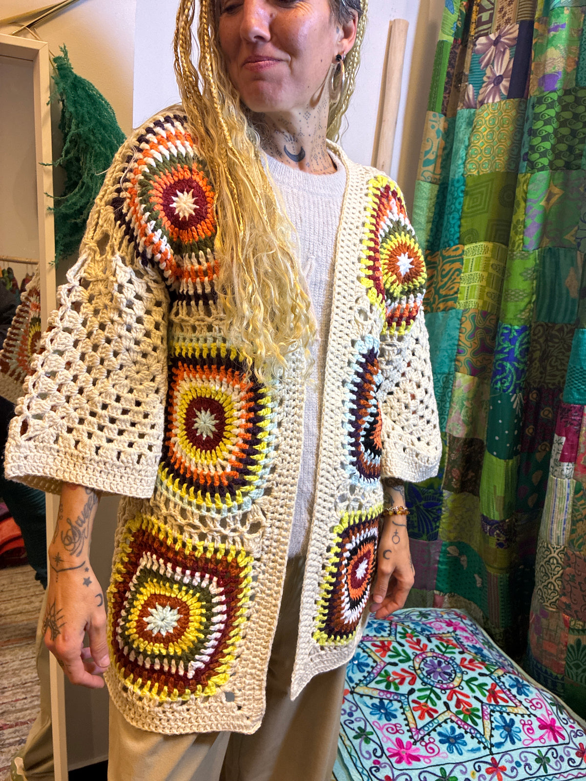 Chaqueta Crochet Granny