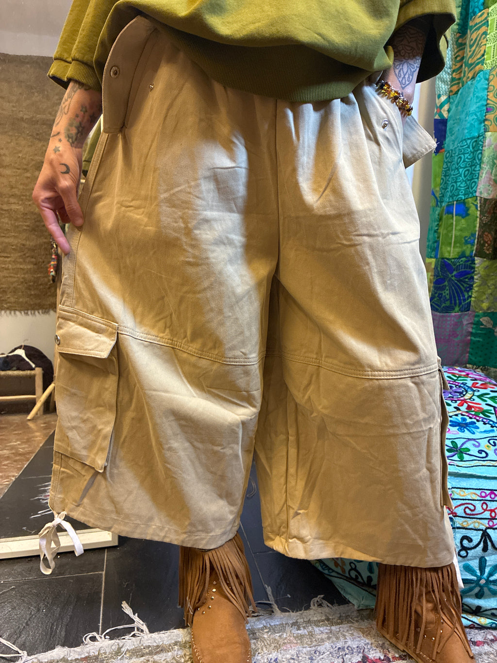 Pantalón ancho