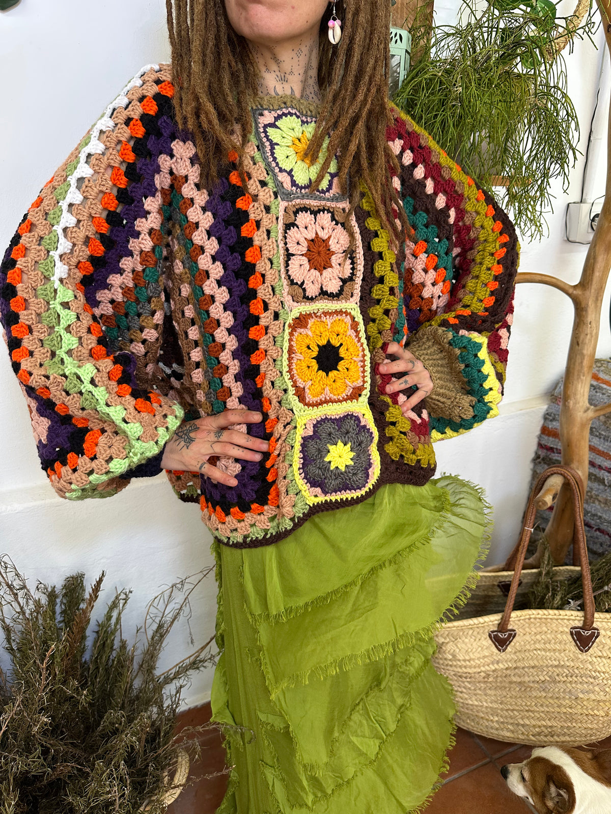 Jersey flores pecho