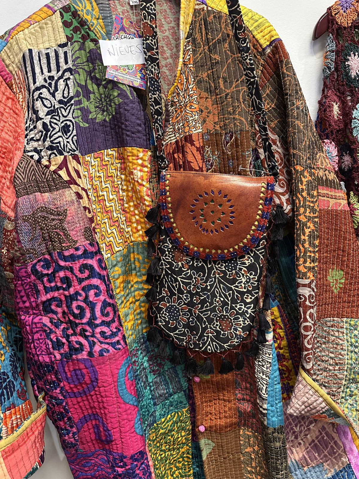 Bolso Bandolera Boho Mandala