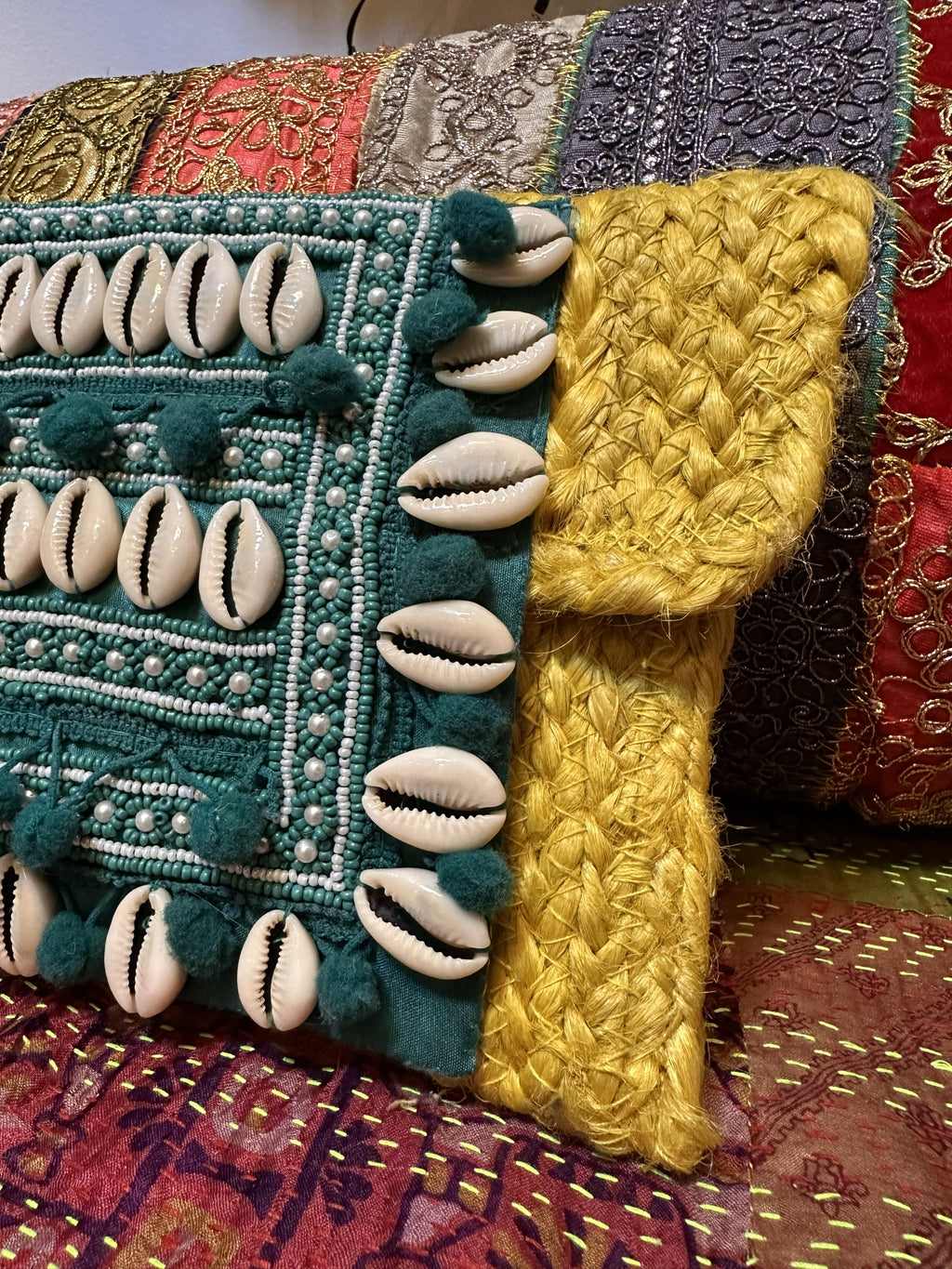 Clutch Conchas Esmeralda