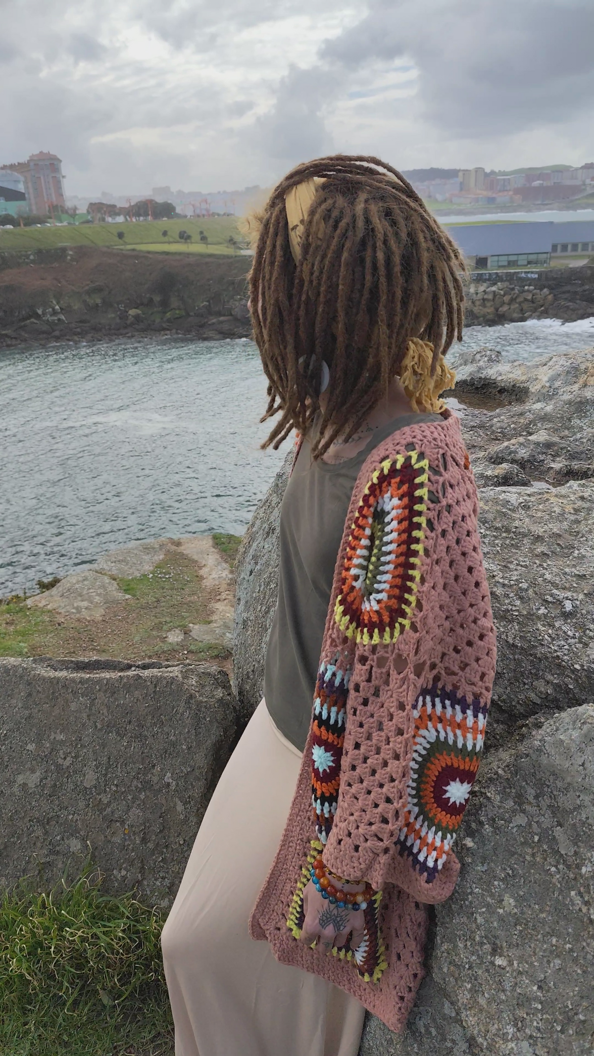 Chaqueta Crochet Granny