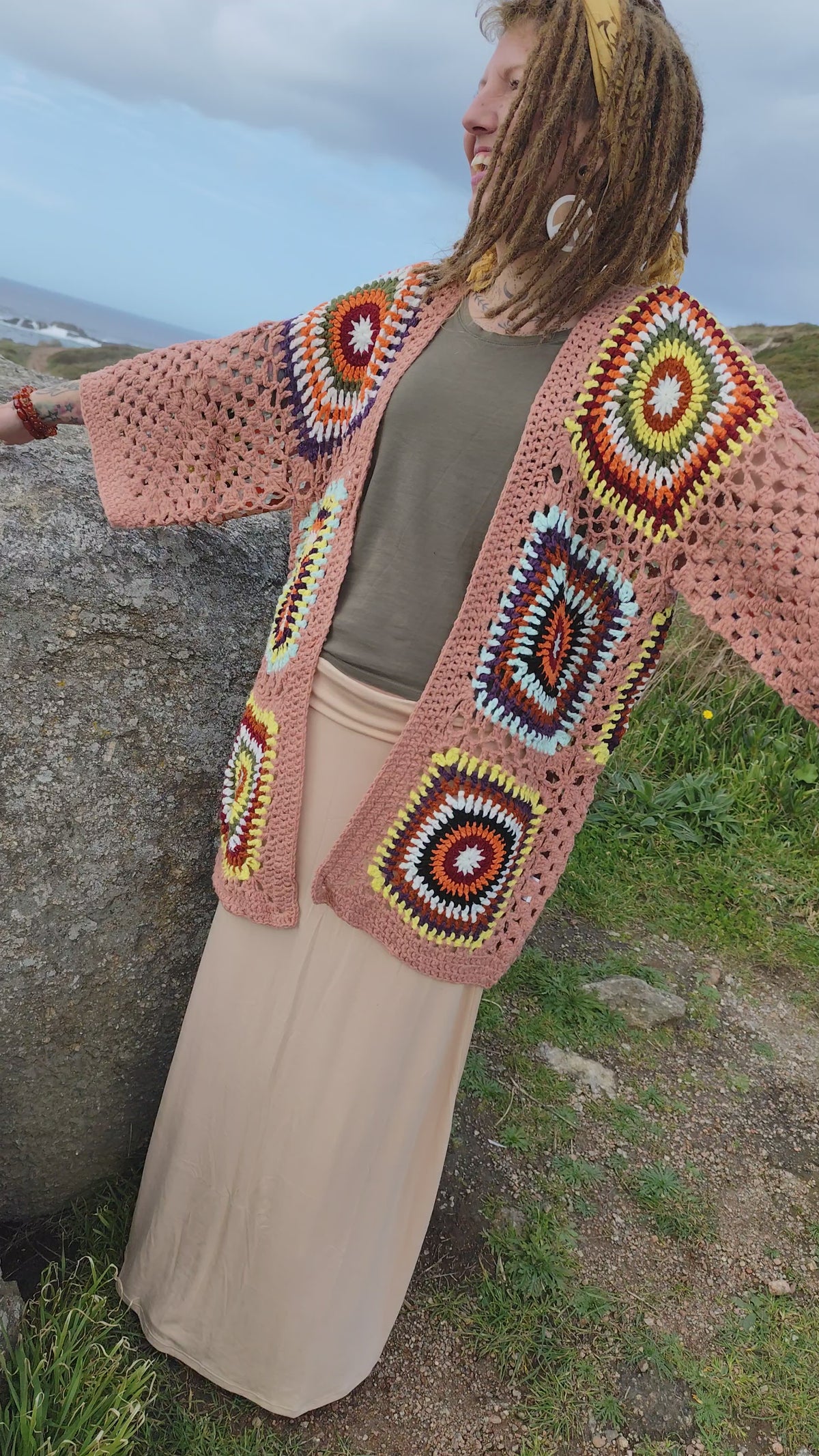 Chaqueta Crochet Granny